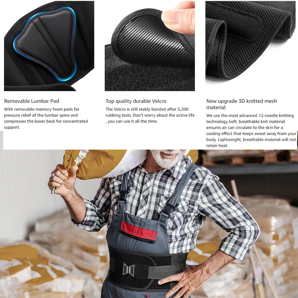 Back Brace for Posture and Lower Back Pain