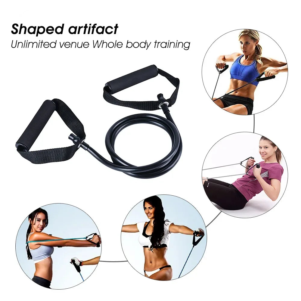 Bands with Handles Strength Training