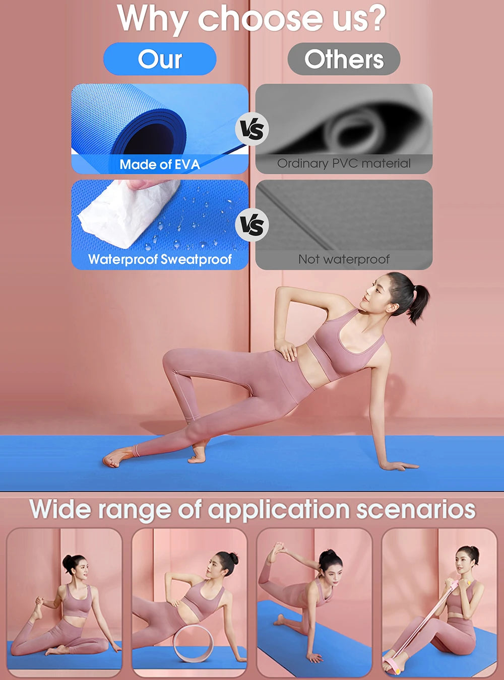 Comfort Foam Yoga 4mm